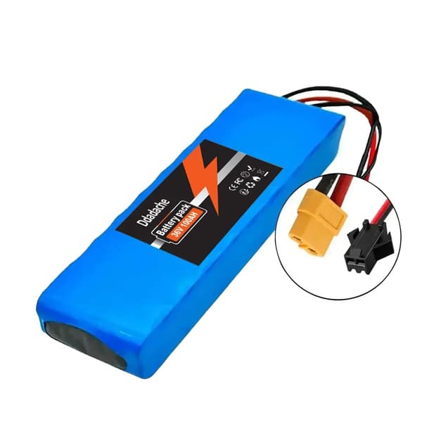 Litiumjonbatteri, 100000mAh Kapacitet, 10S2P Konfiguration, XT60-SM