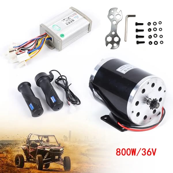 Elektrisk motor, 36V, 800W effektudgang,sort