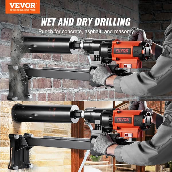 Diamantborrmaskin, 3200W Motor, Våt & Torr Borrning,3200W