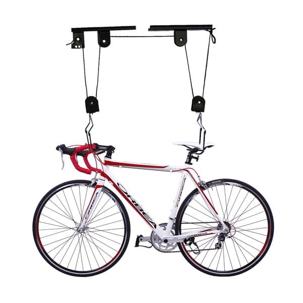 Cykelhejs, 60 kg kapacitet, nem loftmontering,sort