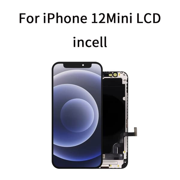 LCD-skærm, INCELL-materiale, kapacitiv berøring,For 12Mini INCELL