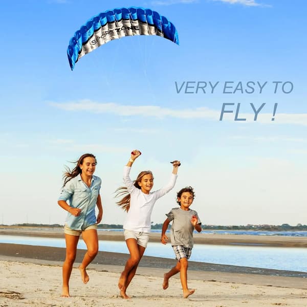 Paraglider, Lätt att Flyga, Bärbar Design,blå