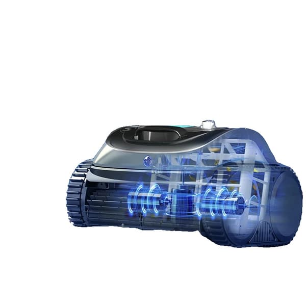 Poolstädrobot, Stark Sugförmåga, 4600mAh Batterikapacitet, Appkontroll,100-240V