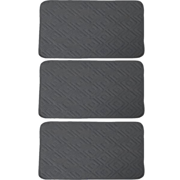 Fåtöljsofföverdrag, Antislipdesign, Hållbart skydd,3Pcs Mörkgrå