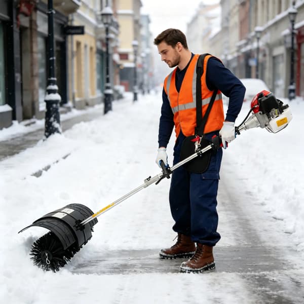 Plænefejer, Højtydende Ydeevne, Holdbart Materiale,Sort og Rød
