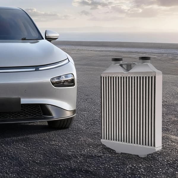 Intercooler, Frontmonteret, Dobbelt-rørsdesign,Grå