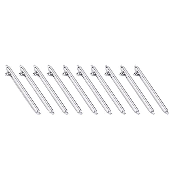 Ure Spring Barer, Hurtigfrigivelsesdesign, Holdbart Rustfrit Stål,10stk 21mm 1.8mm