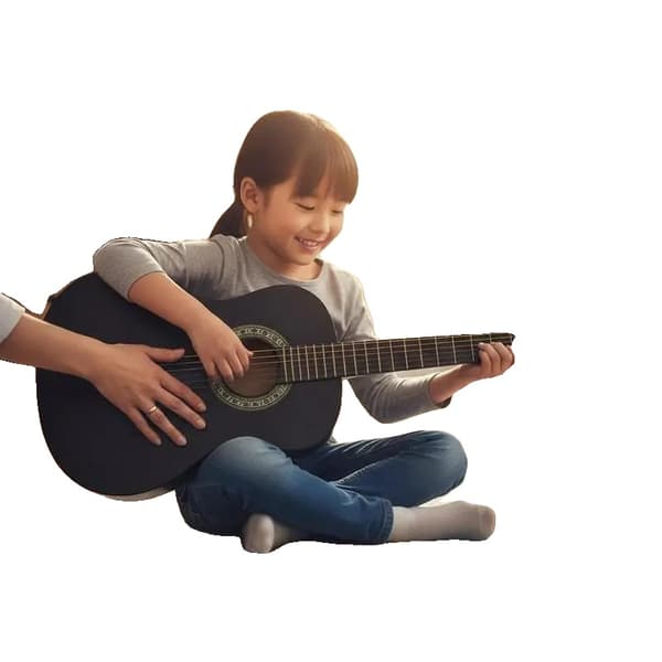 Gitarr, Nybörjarvänlig, Inkluderar Gigväska,Svart