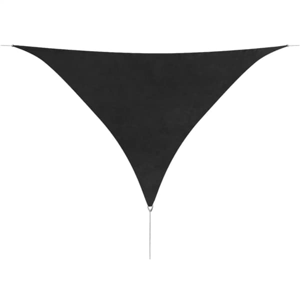 Trädgårdssegel, Triangulär Design, Hållbart Material,Antracit
