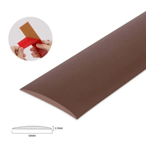 Overgangsstrip, Selvklæbende Design, PVC Materiale,E, 2M-b
