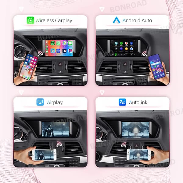 Interface Modul, Trådløs Android Auto, CarPlay Kompatibilitet,NTG 4.0