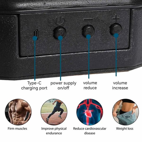 Boxningsmål, Bluetooth-högtalare, Smarta sensorer,2 Par Handskar