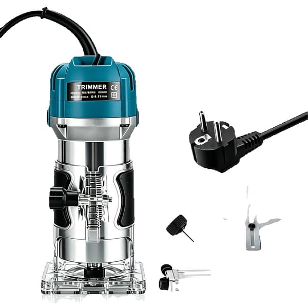 Träfräs, 30000 RPM Motor, Ergonomisk Design,Typ A