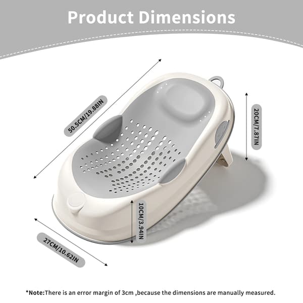 Badstöd, Ergonomisk Design, Antiglidfunktioner,GRÅ