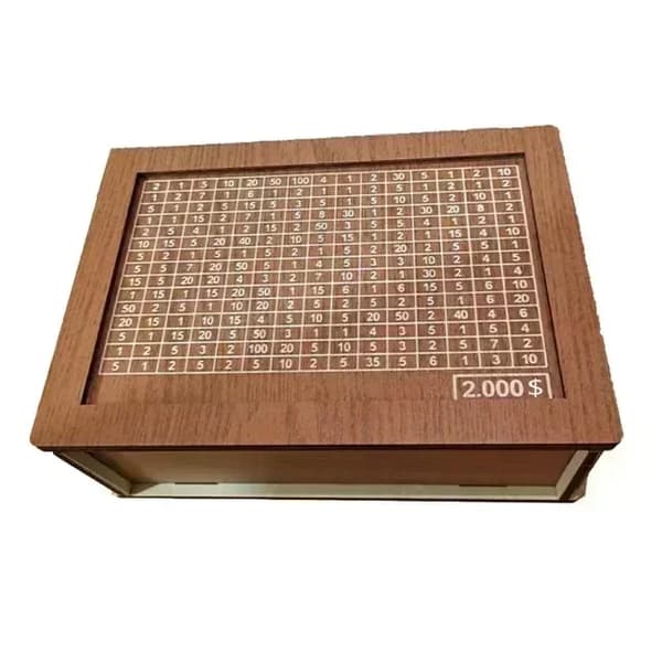 Pengarbox, Trämaterial, Modern Design,2000 USD