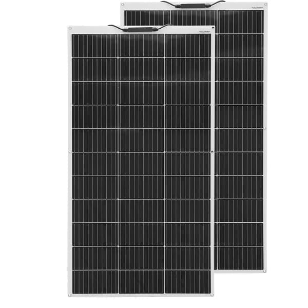 Flexibelt solpanelset, hög effektivitet 24%, lättviktsdesign,2 st 120W (240W)