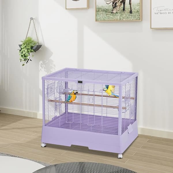 Bur, Rymlig Design, Lätt Rörlighet,LILA