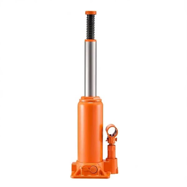 Hydraulisk Flasklyft, 6 Ton Kapacitet, Lyftområde 195-375 mm,orange