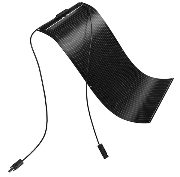 Solpanelset, 2x 90W Flexibla Paneler, Hög Effektivitet,12V 24V 180w kit
