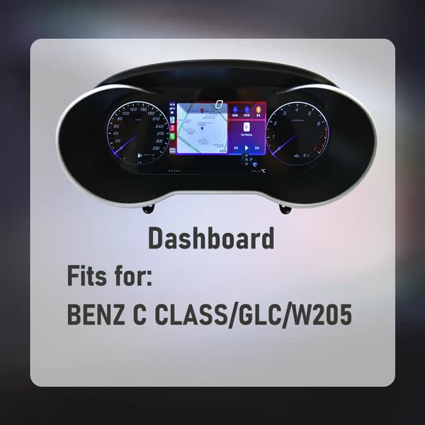 Digitalt Dashboard, Trådløs CarPlay, HDMI-forbindelse,C KLASSE GLC W205
