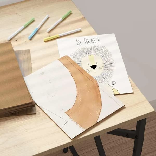Dekorative Paneler, Eg Træ, Alsidig Brug,khaki