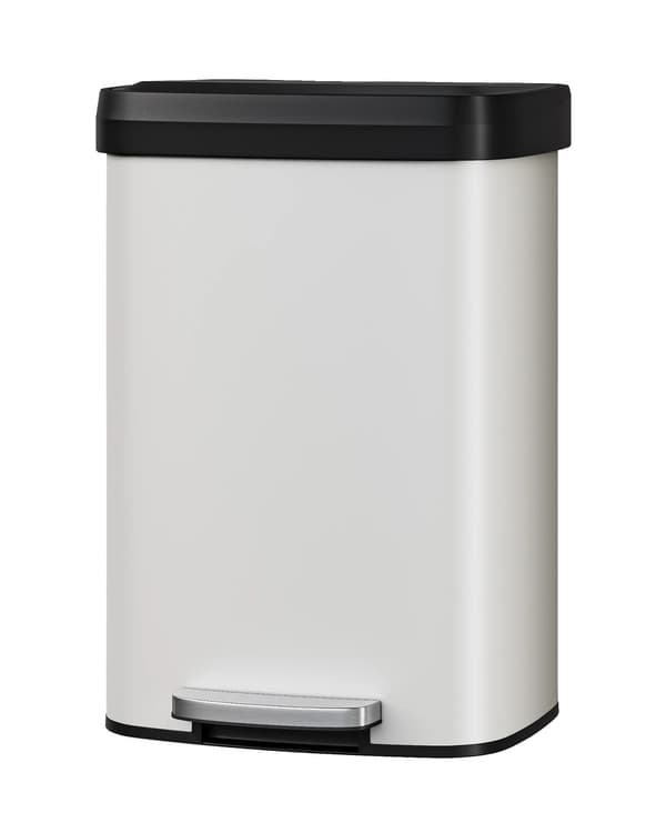 Sopkorg, 50 liter kapacitet, trampdesign,VIT