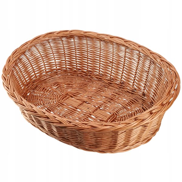 Hundsäng, Flätat Material, Bekväm Design,Blå, L