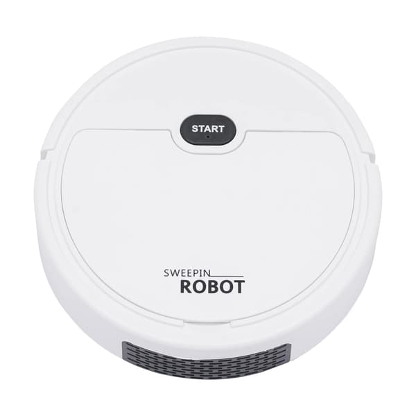 Robotdammsugare, Hög Effektivitet, Multifunktionell Design,VIT