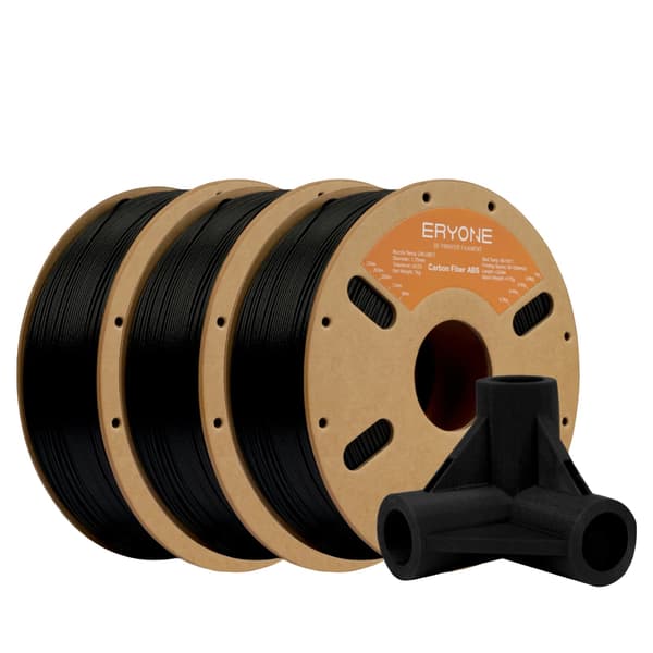 3D-skrivarfilament, ABS-material, hög hållfasthet,ABS-CF Svart