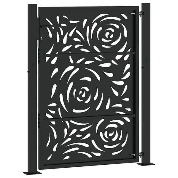 Haveport, Flamme Design, Nem Montering,Sort