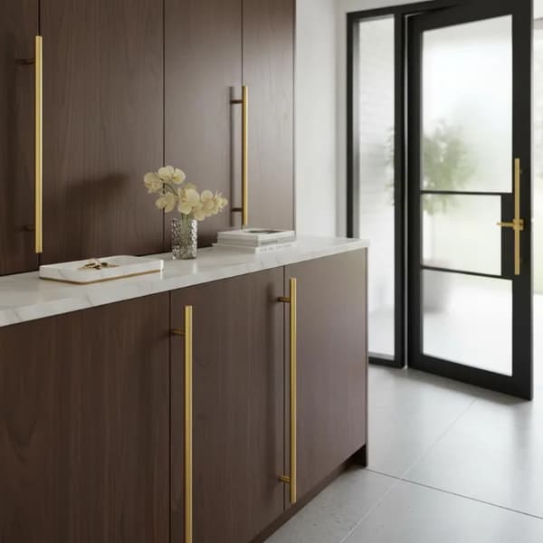 Skåpluckor, Rostfritt Stål, Modern Design,armégrön