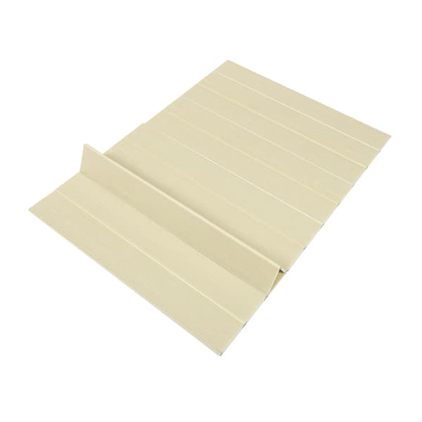 Foldbar Badekar Dæksel, 770×170cm Dimensioner, PVC og Rustfrit Stål Materiale, Rektangulær Form, Maksimal Belastning 5kg, Pladsbesparende