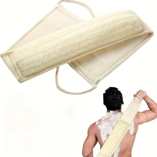 Ryggskrubb, Lång Design, Loofah Material,1Pc