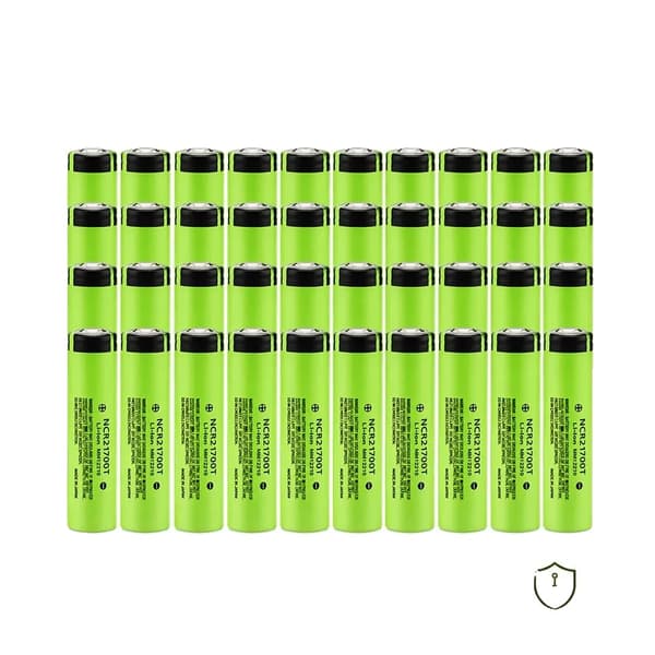 Lithiumbatteri, 4800mAh kapacitet, CE-certificeret,3,7 V-c, 40PCS