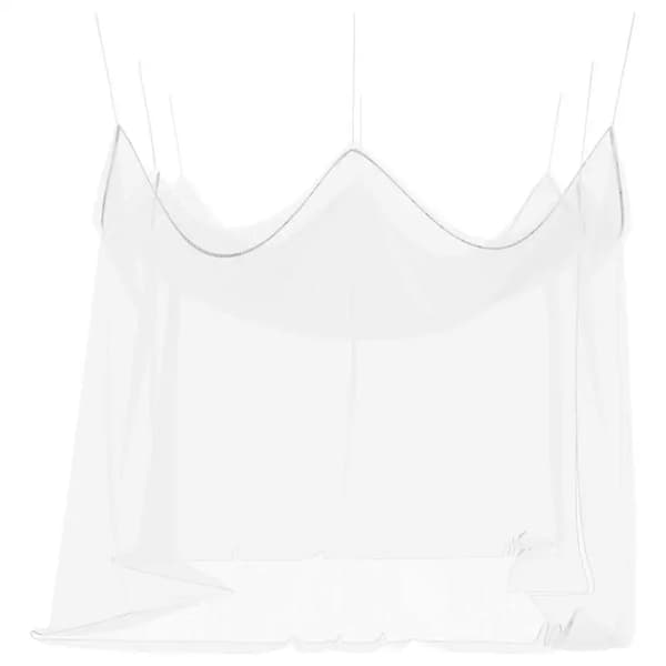 Myggenet, Polyester Materiale, Nem Installation,hær grøn