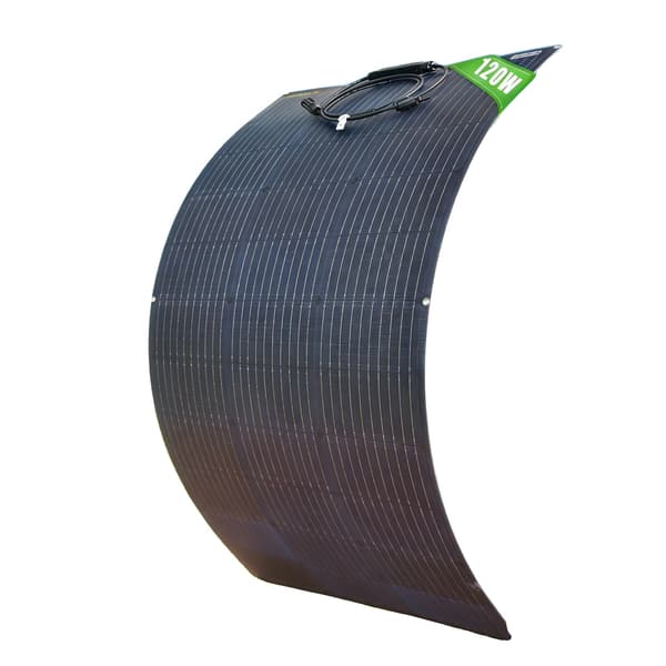Solpanel, 120W toppkraft, flexibel design,1PCS  120W