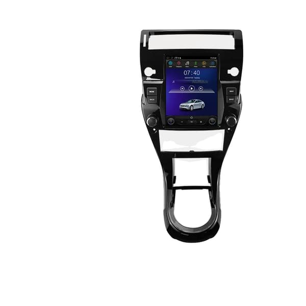 Bilafspiller, multimedieintegration, touchscreen-display, kompatibel med Citroen C4 C-Triomphe Quatre 2004-2014,P1 Sort