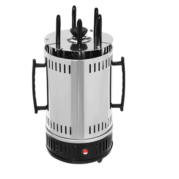 Elektrisk Grill, Vertikal Design, 1000W Effekt,Silver