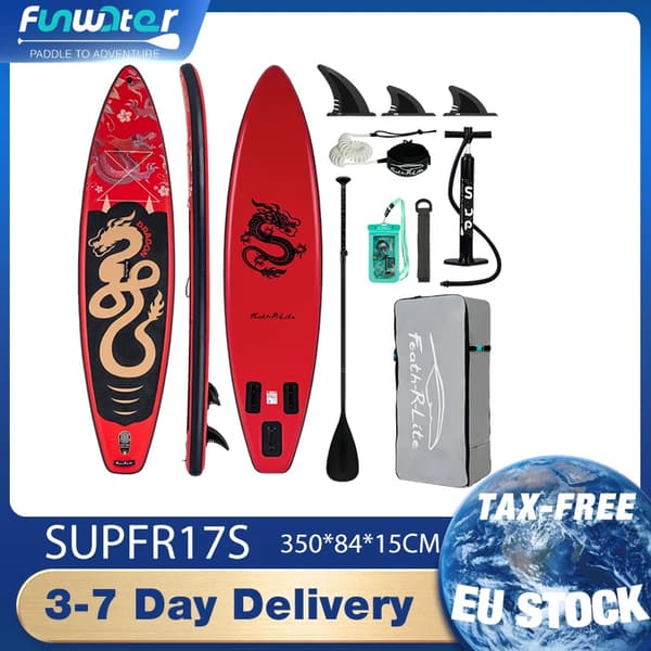 Oppustelig Paddleboard, Letvægts, Holdbar,SUPFR17S