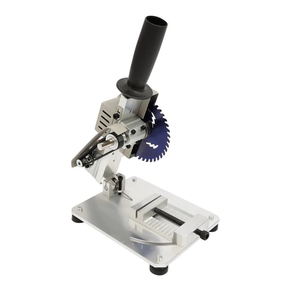 Mini Miter Saw, Bærbart Design, 45° Justerbar Vinkel,Sølv