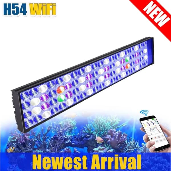 Akvarielampe, Fuld Spektrum, Energi Effektiv,For 50-70cm, EU stik-a