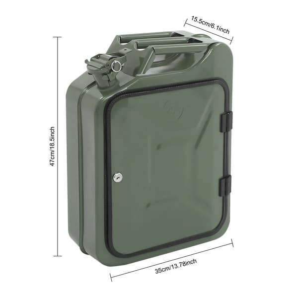 Mini Bar, Bärbar Design, Miljövänliga Material,armégrön