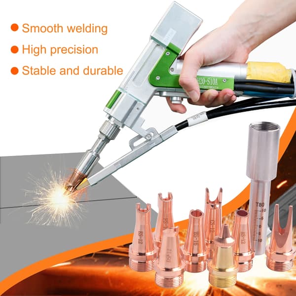 Laser Svetsmunstycke, Kopparmaterial, M16 Design,ett set munstycke