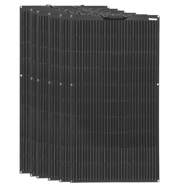 Fleksibel Solpanel, 100W Effekt, Høj Effektivitet,6stk 100W Solpanel