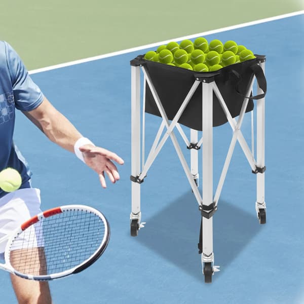 Tennisbold Bærer, Bærbart Design, Effektiv Opbevaringsløsning,Sort