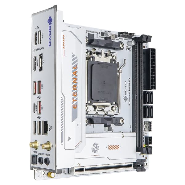 Bundkort, AM5 Socket, DDR5 Understøttelse,Moderkort
