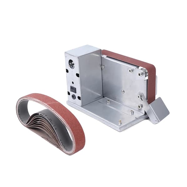 Bältslip, 96W Motor, Justerbar Hastighetskontroll,Silver