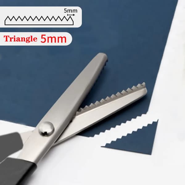 Skräddarsaxar, Rostfritt Stål, Smidig Funktion,Triangulär 5mm