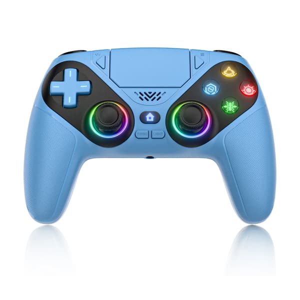 Trådlös Spelkonsol, Bluetooth-anslutning, Programmerbara Bakre Knappar, BLÅ