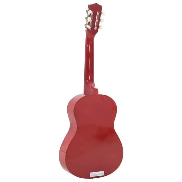 Klassisk Gitarr, Hållbar Lönnträskropp, Justerbar Bro,Ljusbrun
